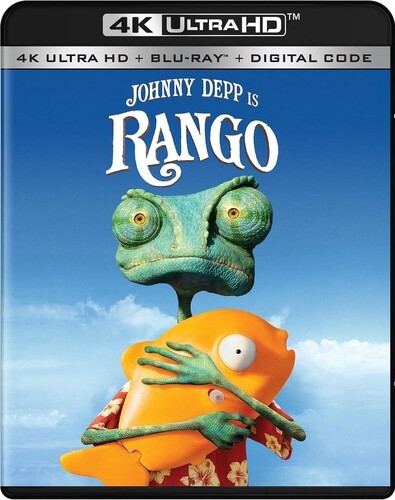 Rango [New 4K UHD Blu-ray] With Blu-Ray, 4K Mastering, Digital Copy, Dolby, Wi