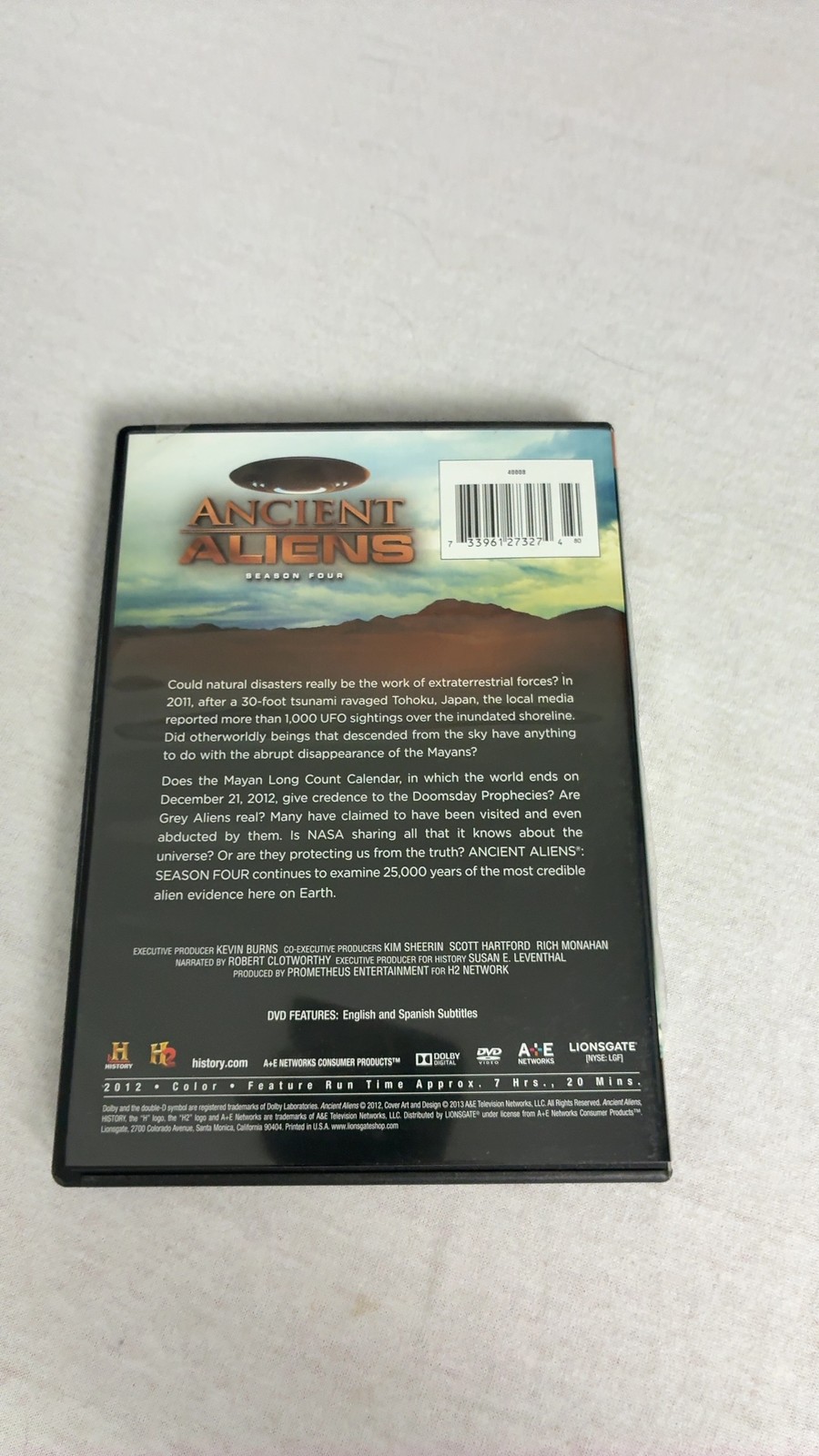 Ancient Aliens: Season 4 DVD **Buy 2+ Save 45%**