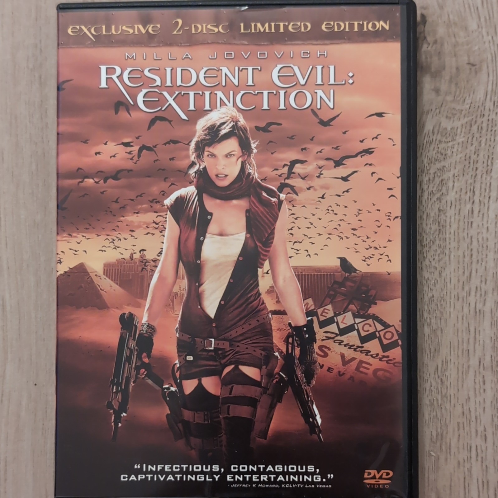 Sony Pictures Resident Evil: Extinction (2007) DVD R 94 Min Limited Deleted