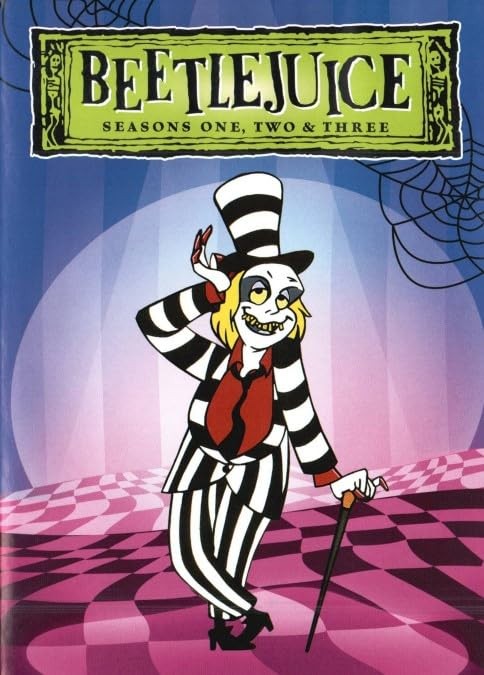 Beetlejuice: The Animated Series – Complete Seasons 1 2 3 DVD (4-Disc Set) NEW