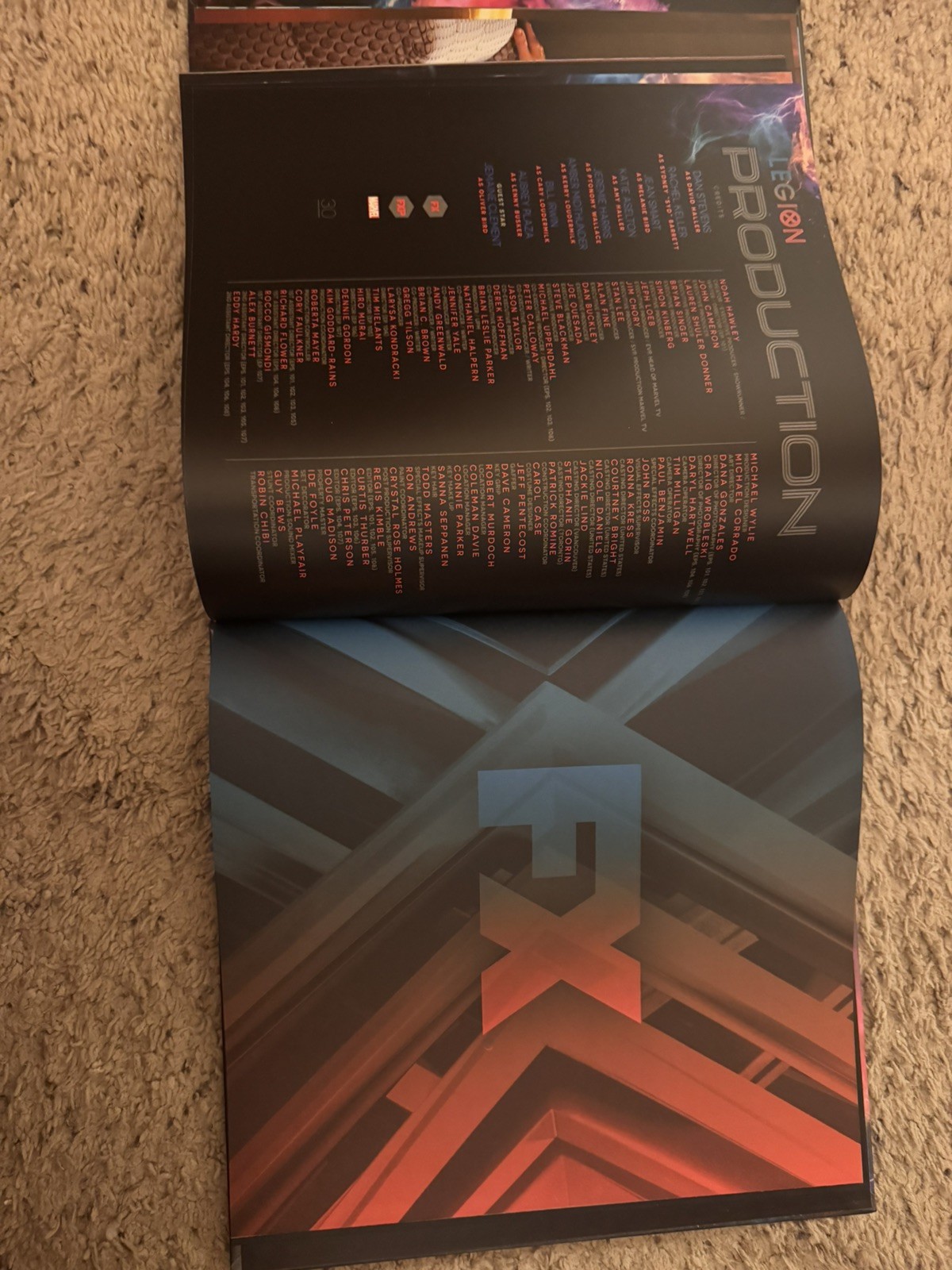 Marvel’s Legion: FX TV Series Very RARE promo book