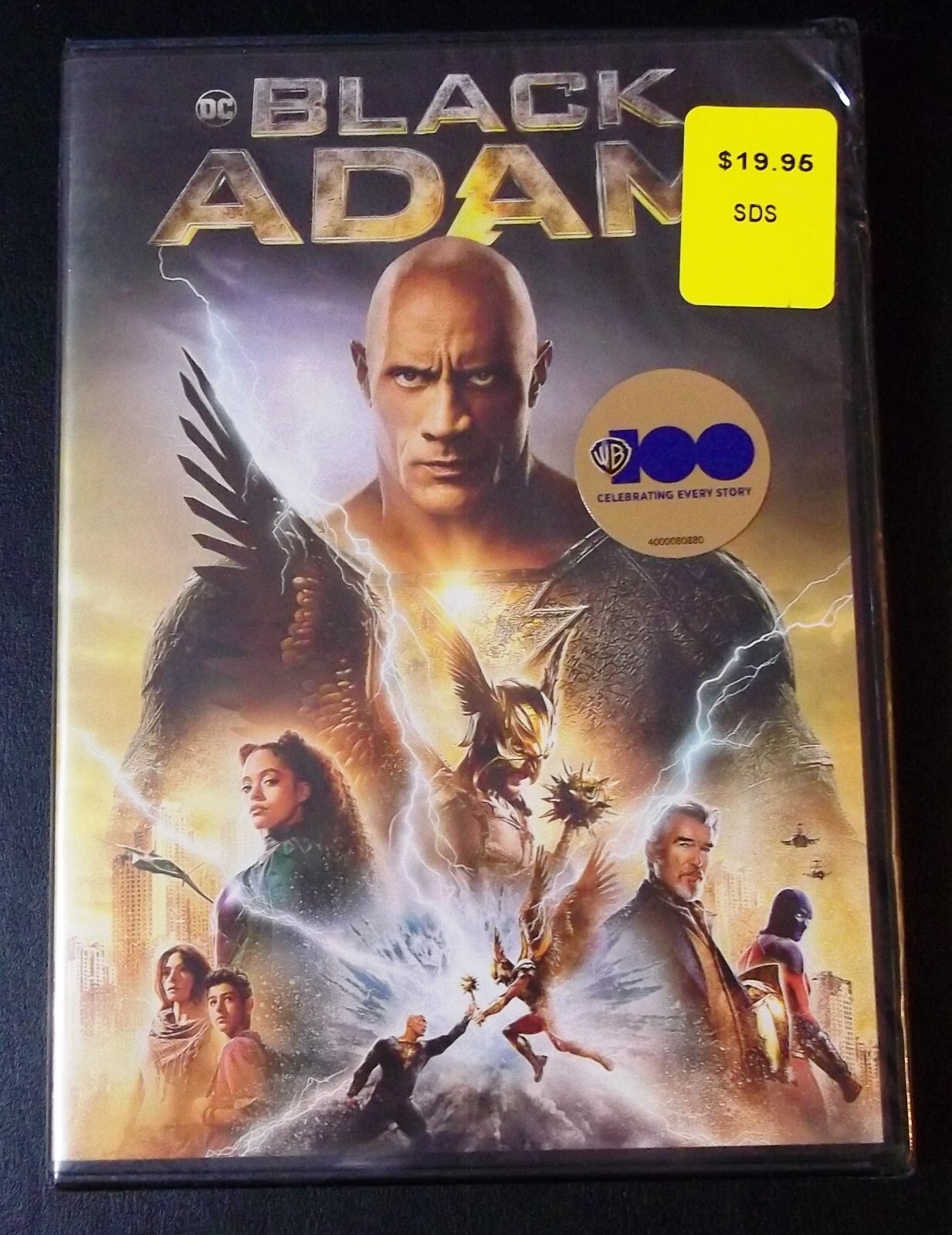 NEW Sealed DVD (2022) DC’s Black Adam “The Rock” Dwayne Johnson *(FREE SHIPPING)