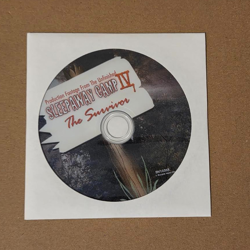 SLEEPAWAY CAMP Survival Kit DVD, 2002, 4 Disc Set with Brochure & Bonus 4th DVD