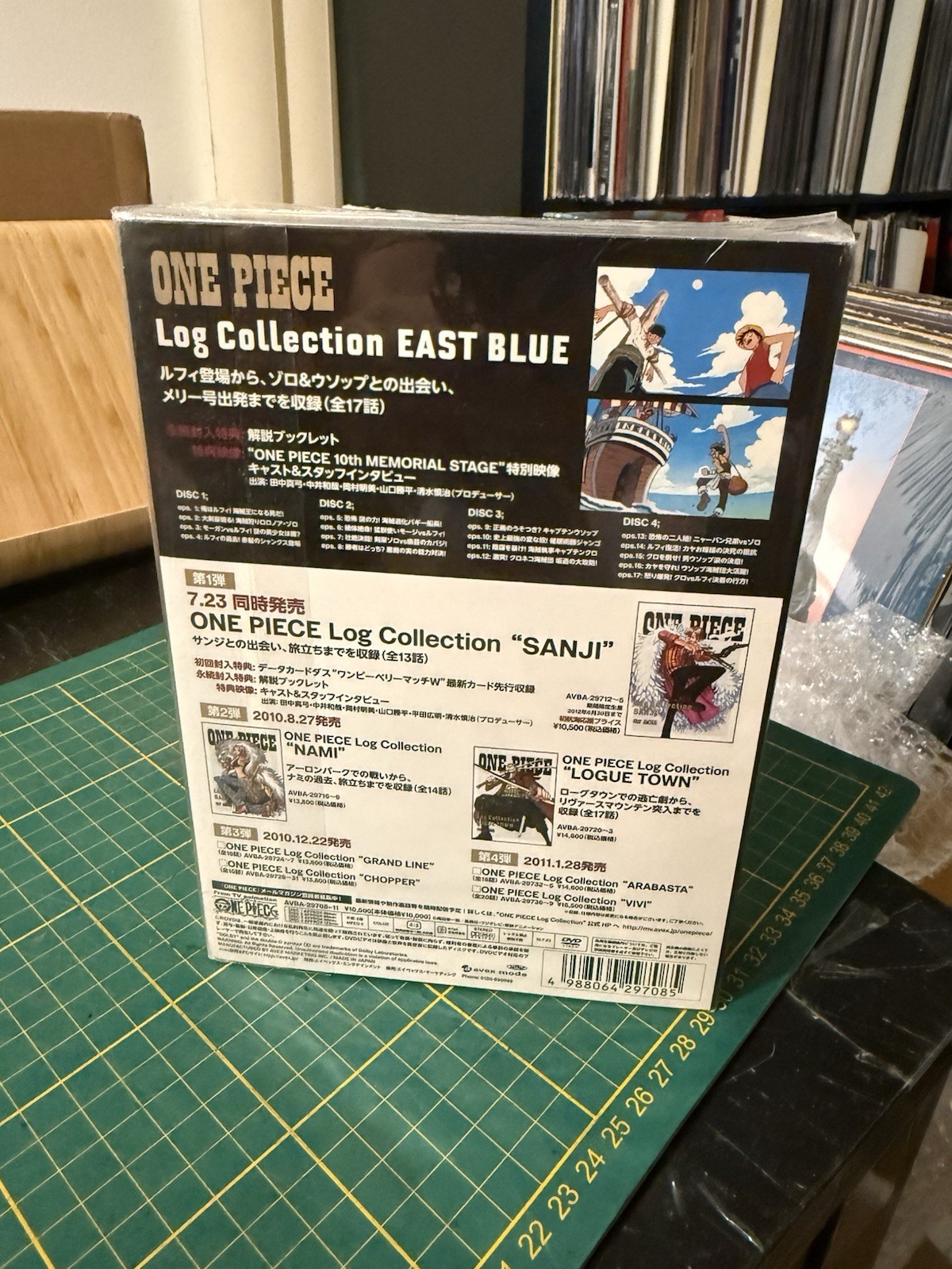 New Sealed ONE PIECE Log Collection NAMI & EAST BLUE Japanese Import Anime DVD
