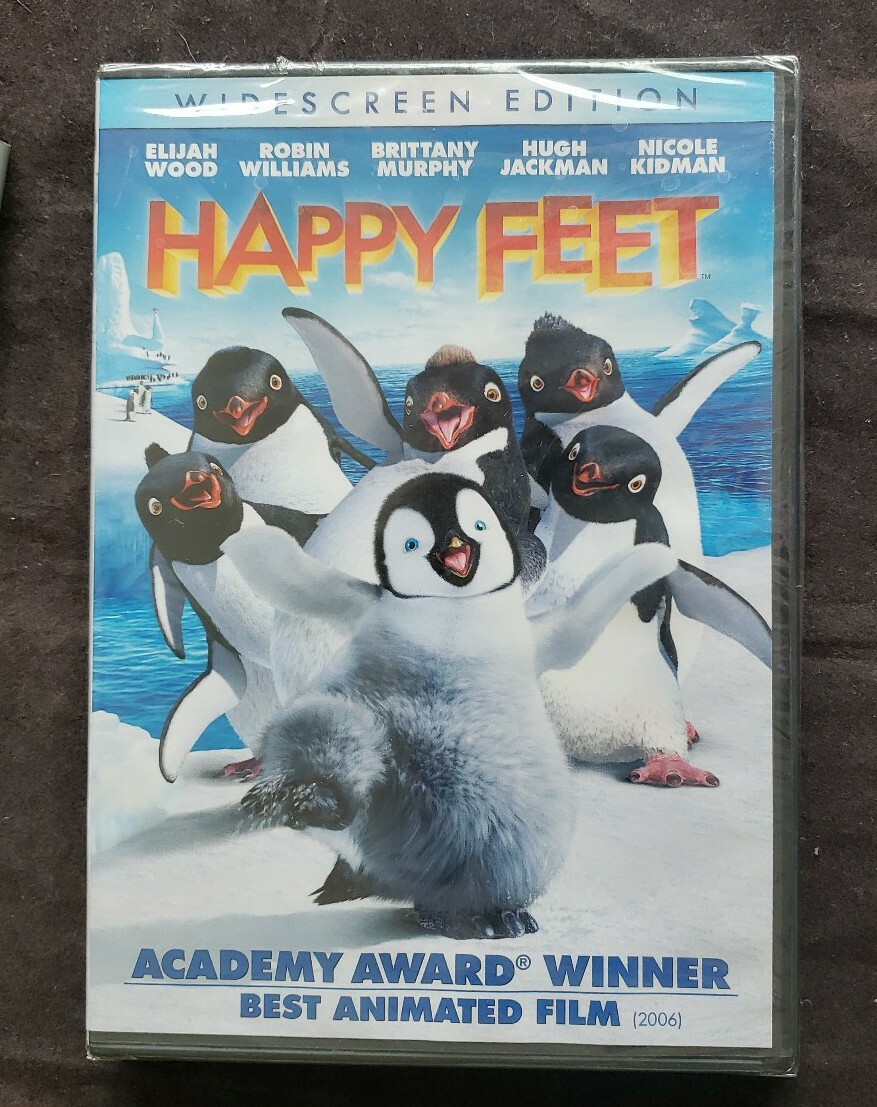 Happy Feet (DVD, 2007, Widescreen) Brand New Factory Sealed 100% Guaranteed