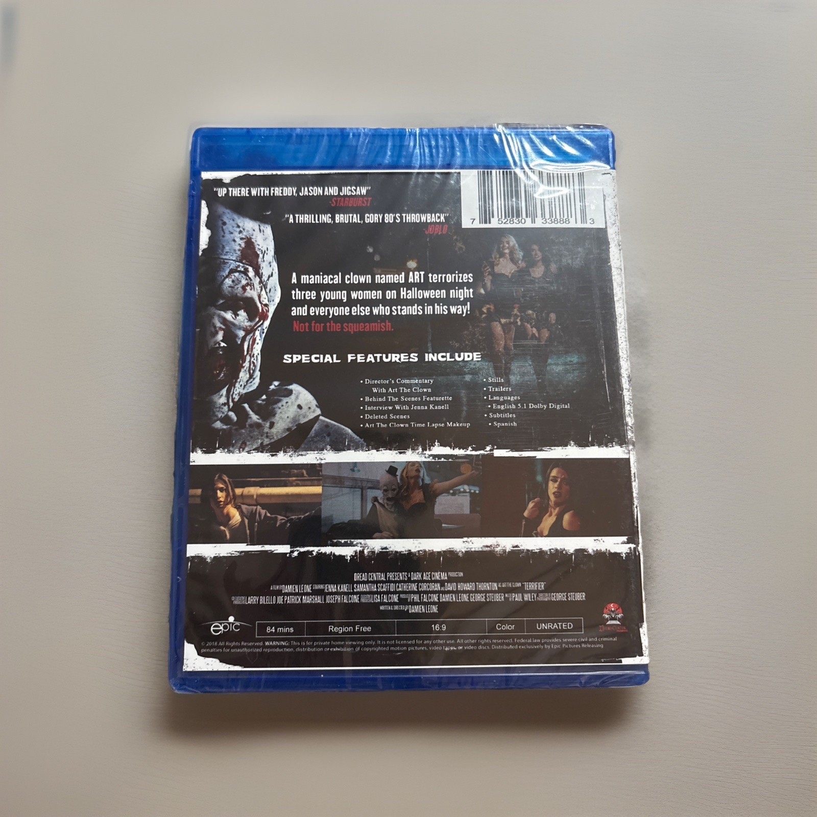 Terrifier [Blu-ray] Brand New