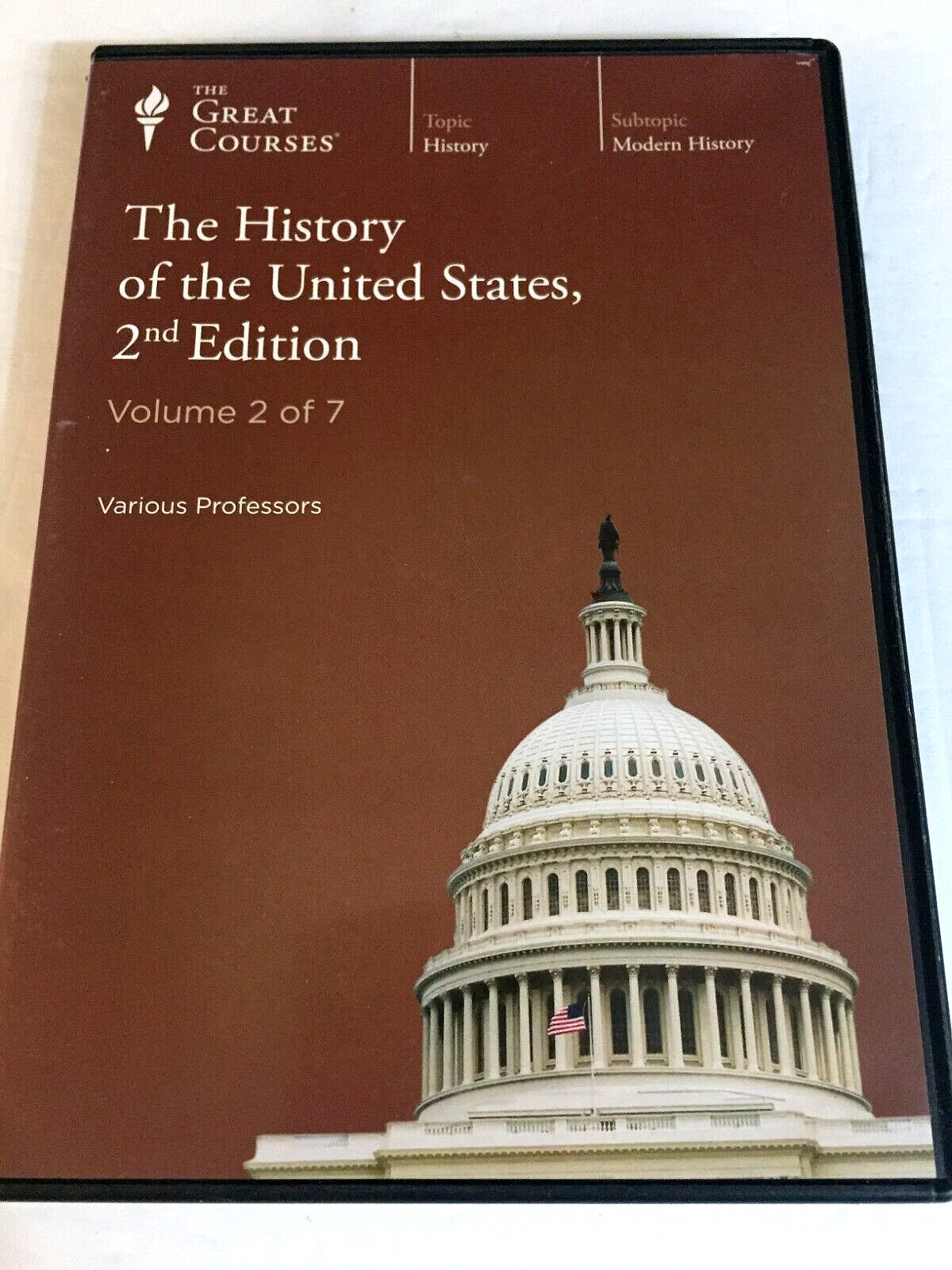 The History of the United States 2nd Edition Volume 2 DVD