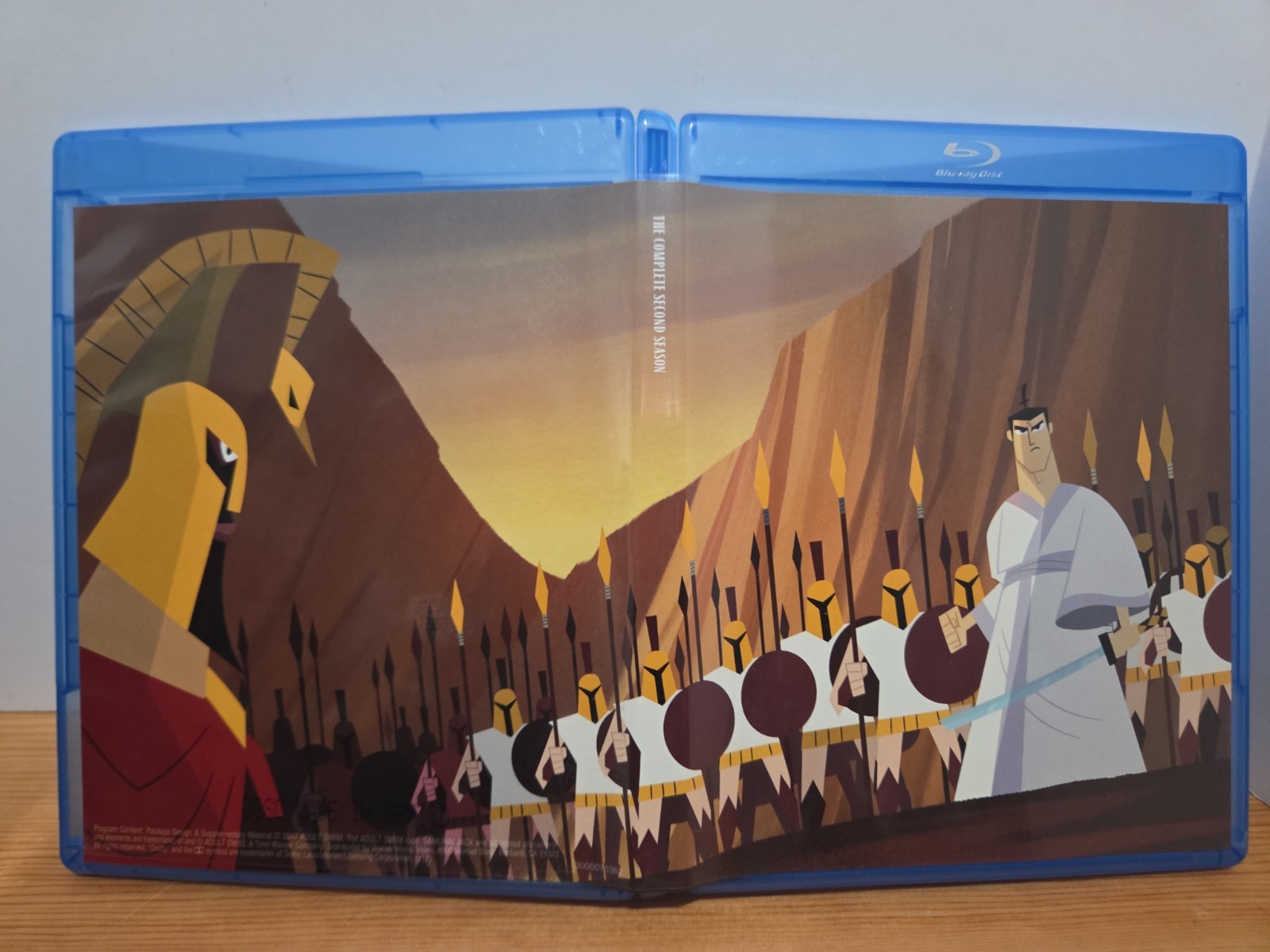 Samurai Jack The Complete Series Blu Ray Box Set Seasons 1-5 RARE!