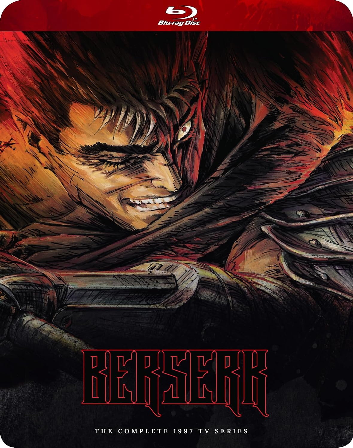Berserk Complete 1997 TV Series Blu-ray 2 Disc English Japanese Region A