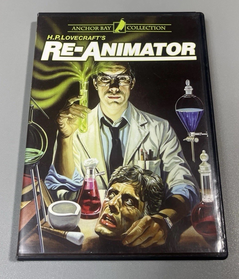 H.P. Lovecraft’s Re-Animator DVD 2007 2-Disc Set, Anchor Bay 1985
