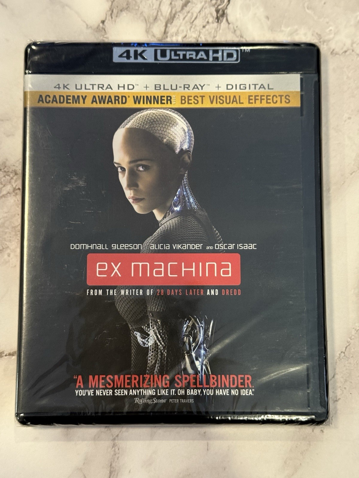 Ex Machina 4K Ultra HD Blu-ray NEW & FACTORY SEALED