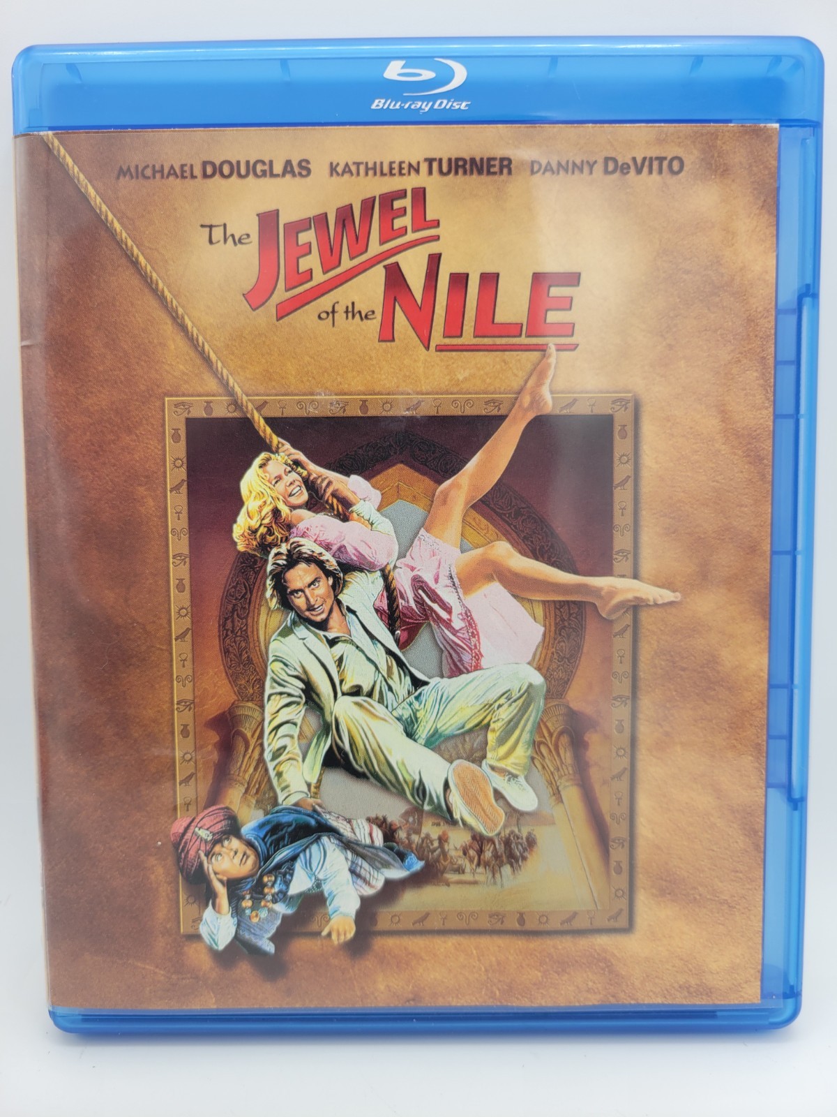 The Jewel of the Nile (1985 Blu-ray) Michael Douglas, Kathleen Turner, RARE OOP
