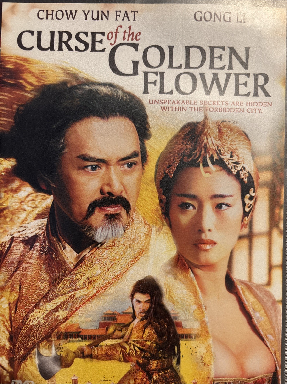 Curse of the Golden Flower DVD Chow Yun Fat Gong Li Widescreen