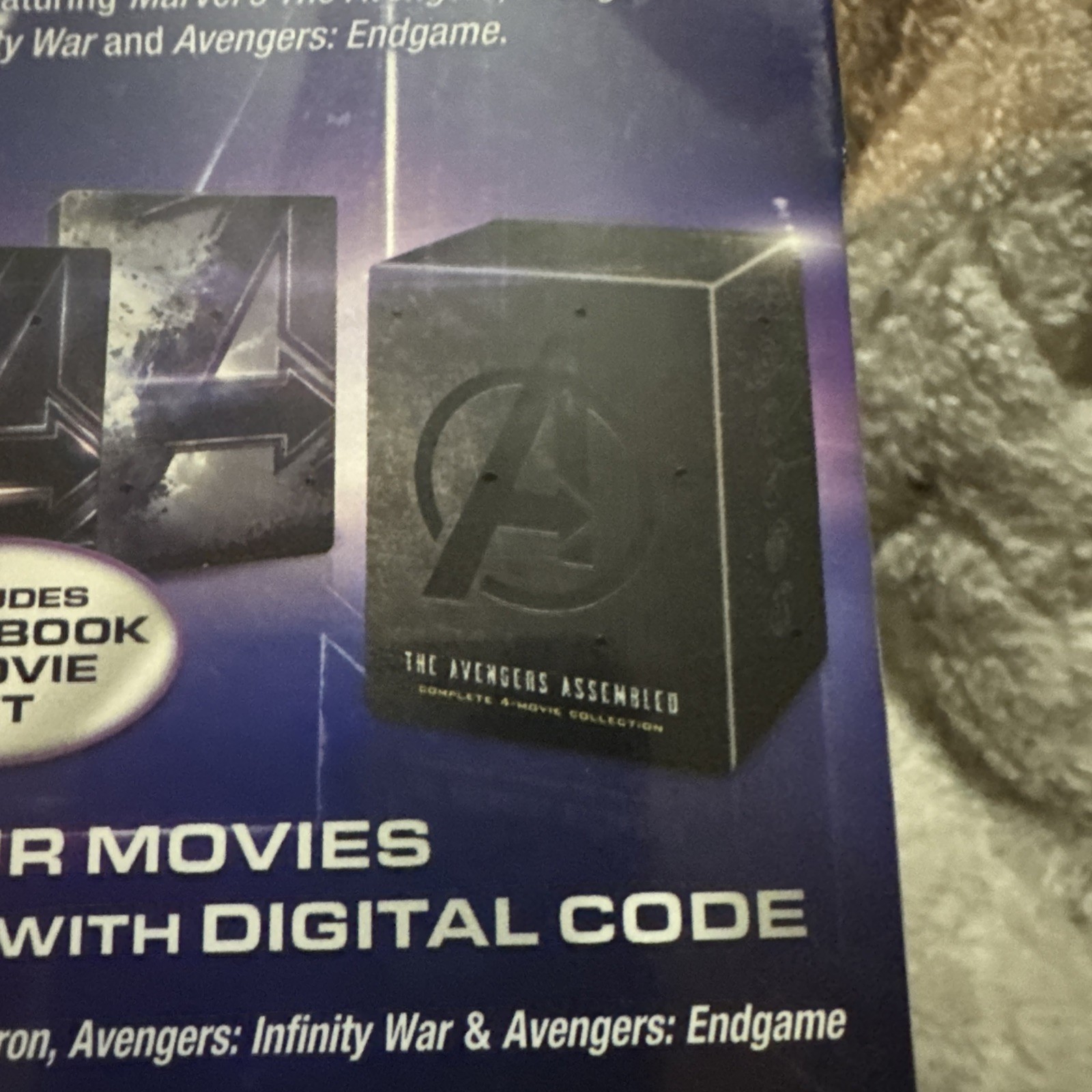 Avengers Steelbook 4k Ultra HD + Blu-Ray + Digital 4-Movie Collection New