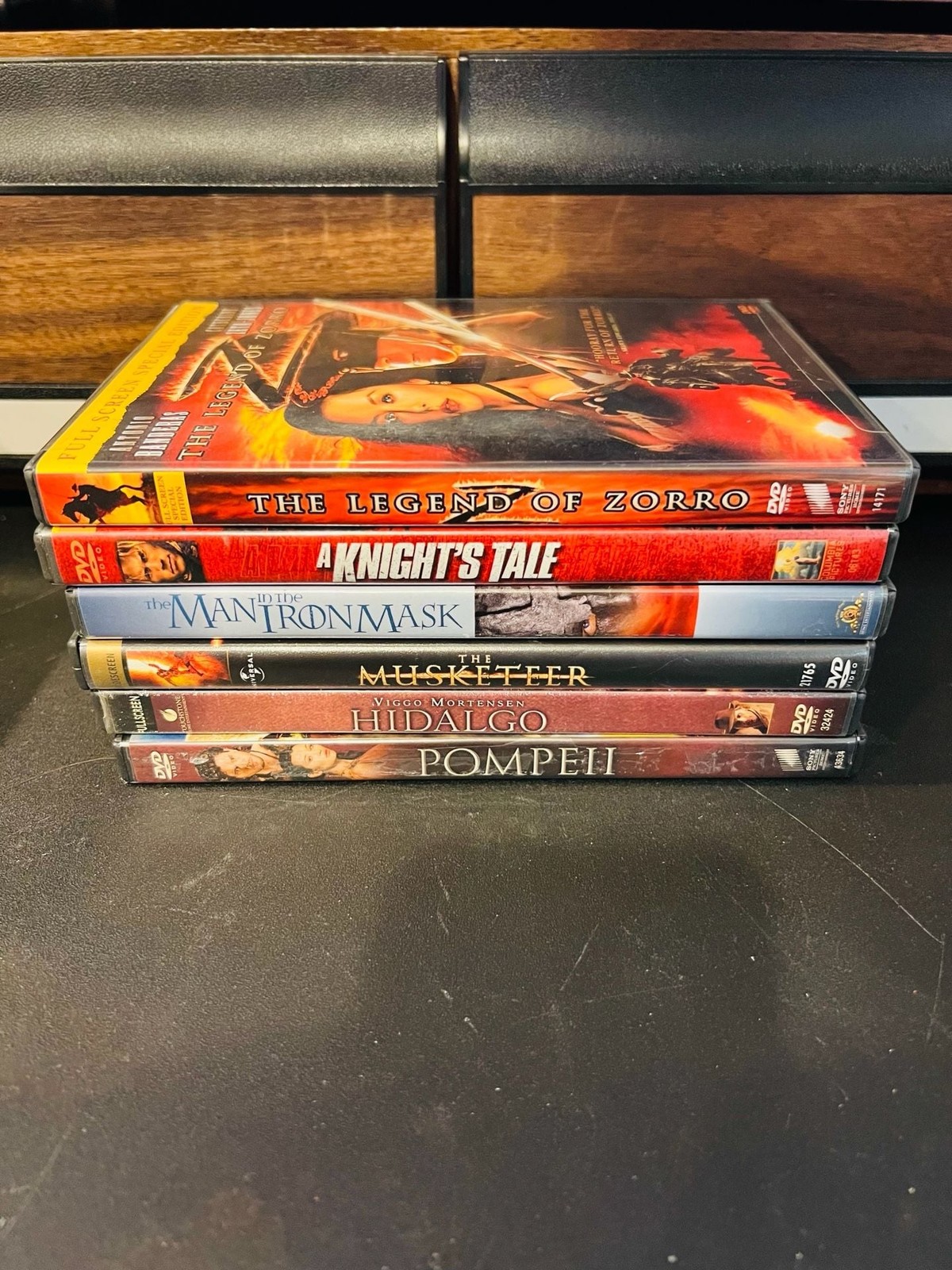 Lot of 6 Historical Action/Adventure DVDs