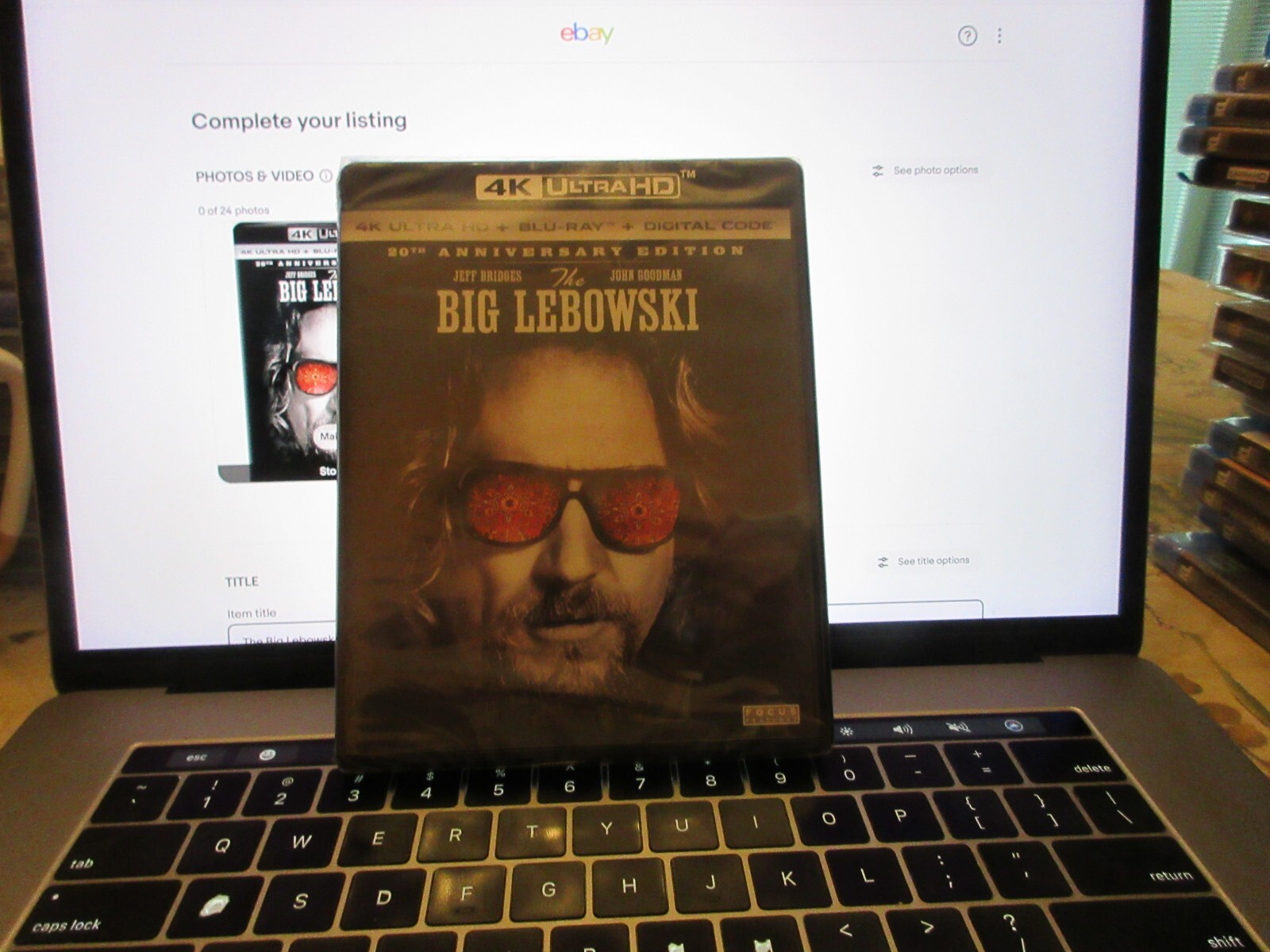 The Big Lebowski 4K UHD +Blu-ray Jeff Bridges NEW Sealed