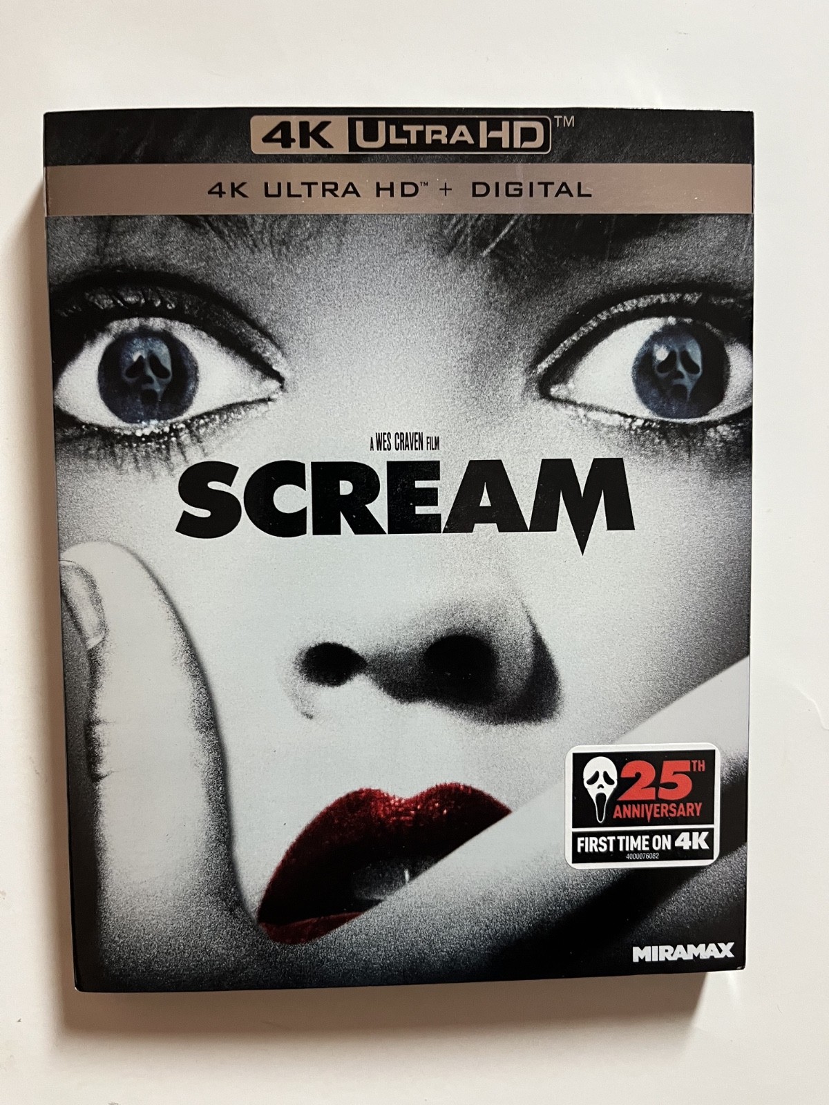 Scream (4K Ultra HD Blu-ray, 1996) NEW w/slipcover