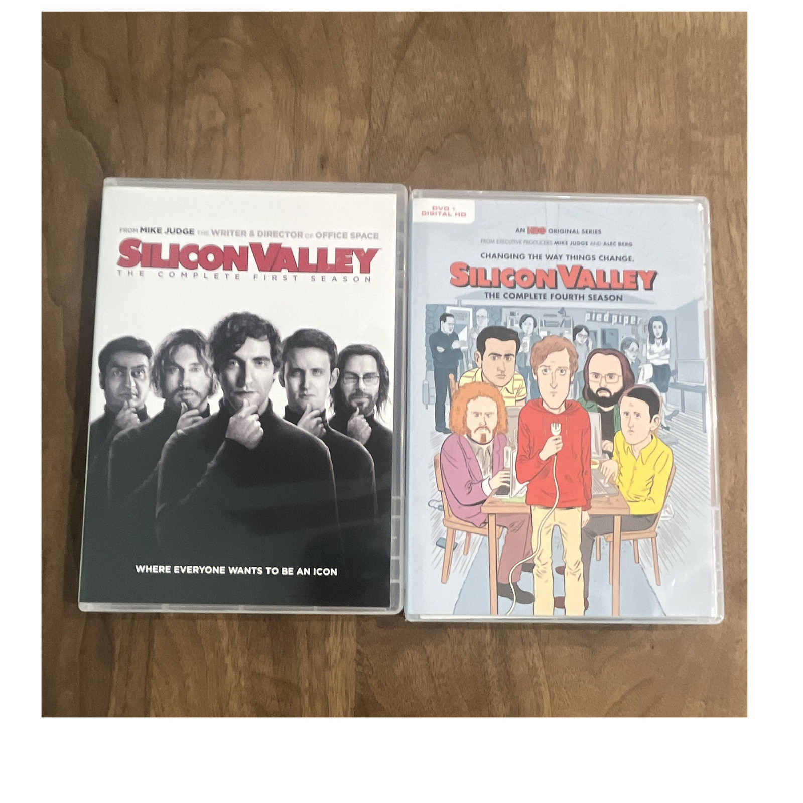HBO Home Video Silicon Valley Seasons 1 & 4 Complete DVD Set Mike Judge Comedy