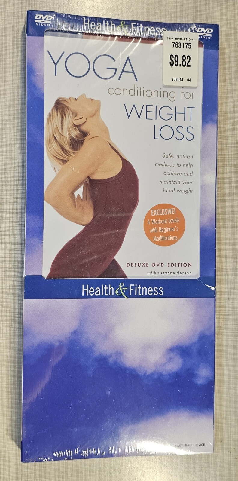 GAIAM Yoga Conditioning for Weight Loss Program DVD with Suzanne Deason 4 hrs