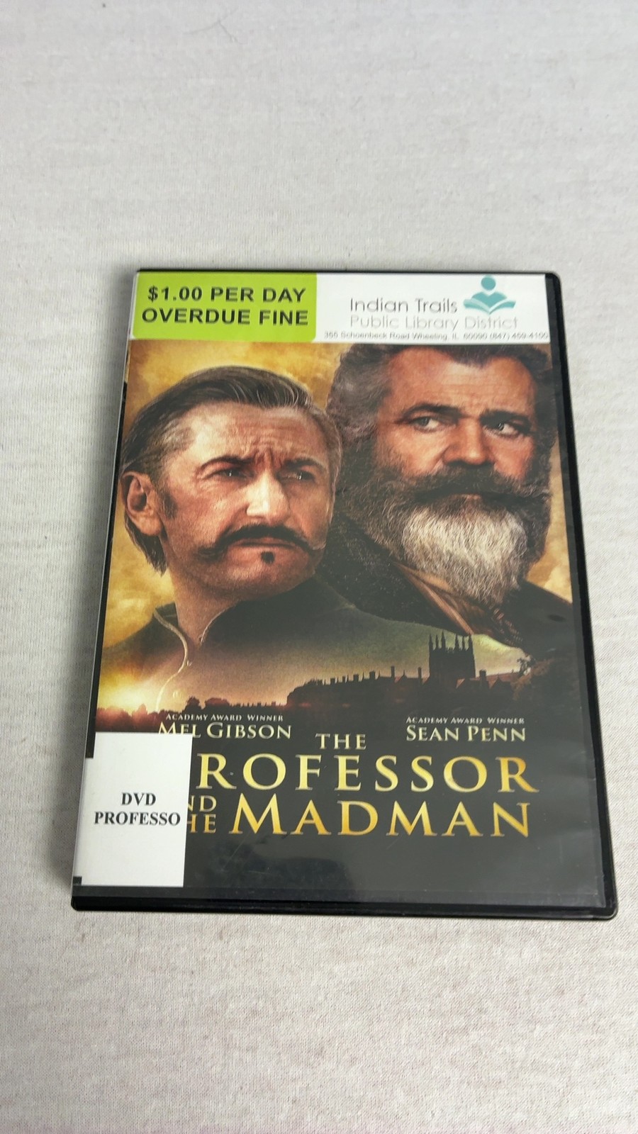 Vertical Ent The Professor and the Madman DVD Mel Gibson **Buy 2+ Save 45%**