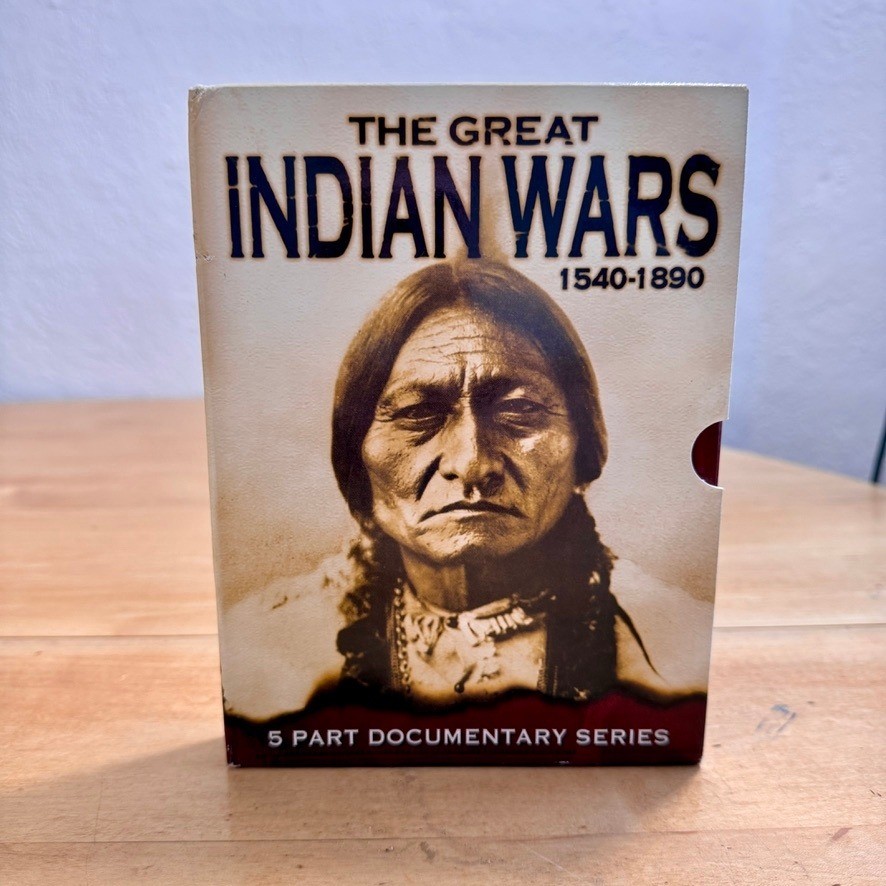 The Great Indian Wars 1540-189 5 Part 3 Disc DVD set