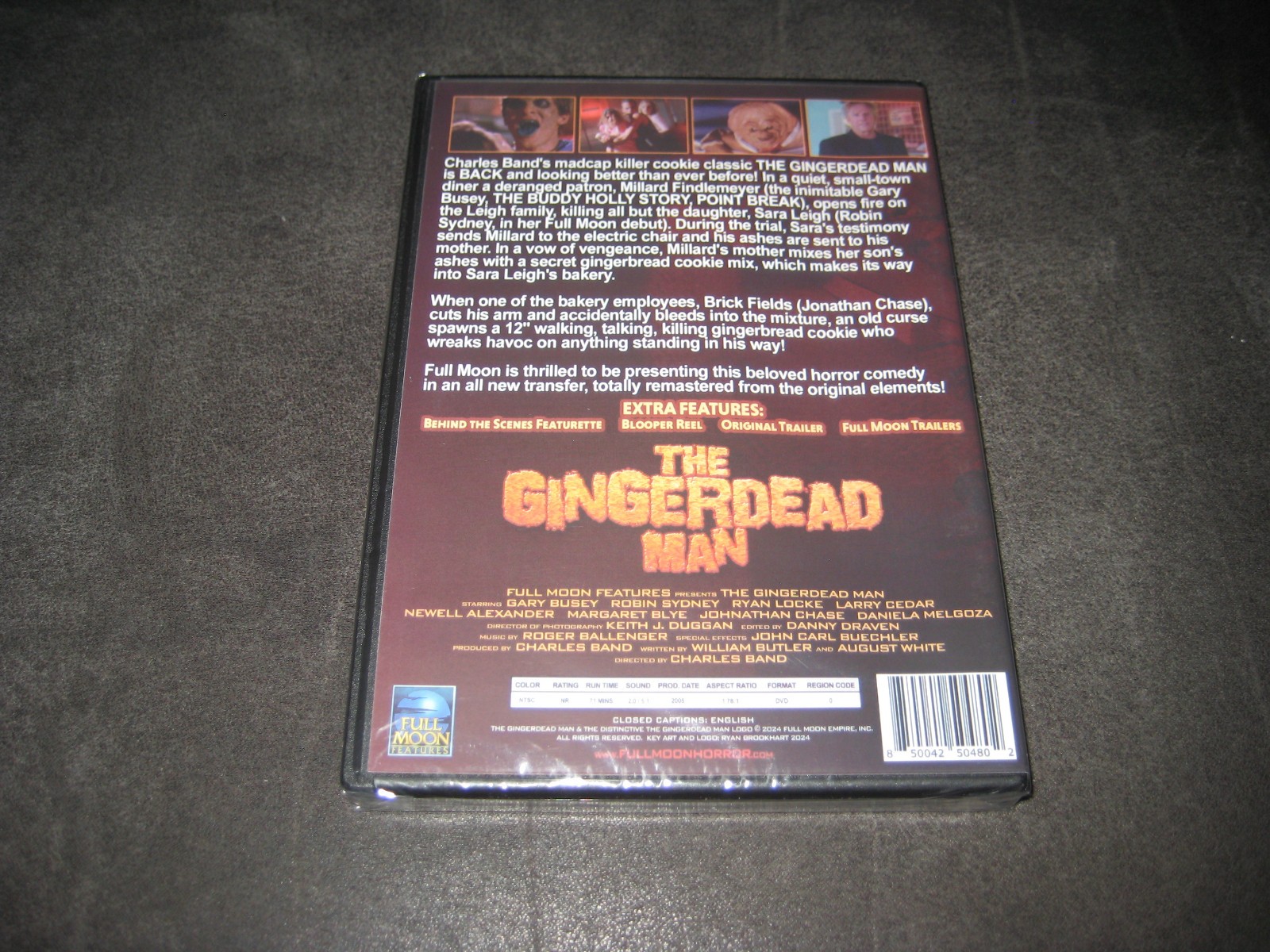 THE GINGERDEAD MAN (DVD 2005) BRAND NEW -NOT RATED -WIDESCREEN – HORROR – COMEDY