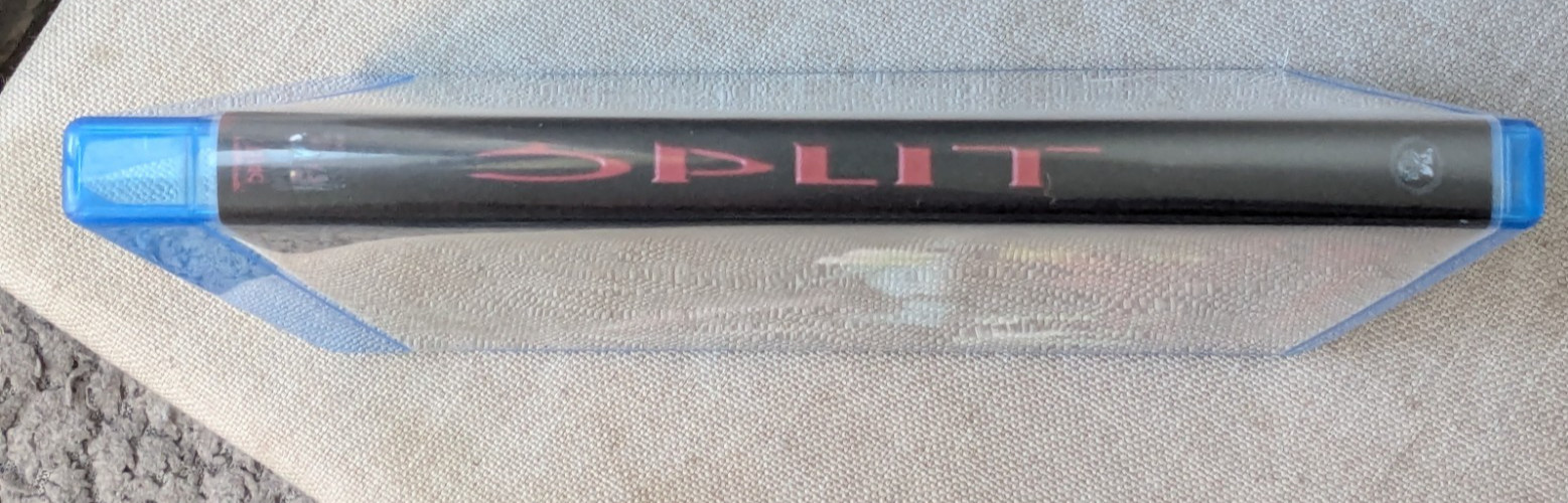 Split + Devoid Blu-ray Jack Mulvanerty + White Gardenia Ltd 100 Ed Prop + Poster