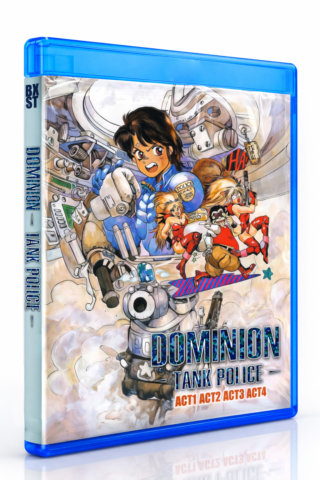 Dominion Tank Police Anime OVA | Japanese & English Audio | Sub ENG/ESP