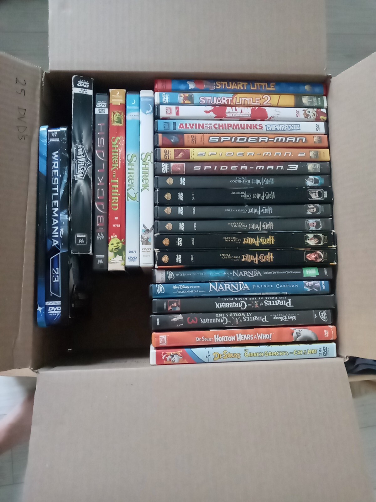 Lot Of 25 Dvds PG, PG-13 and TV-14, Sets Harry Potter Pirates Of The Caribbean
