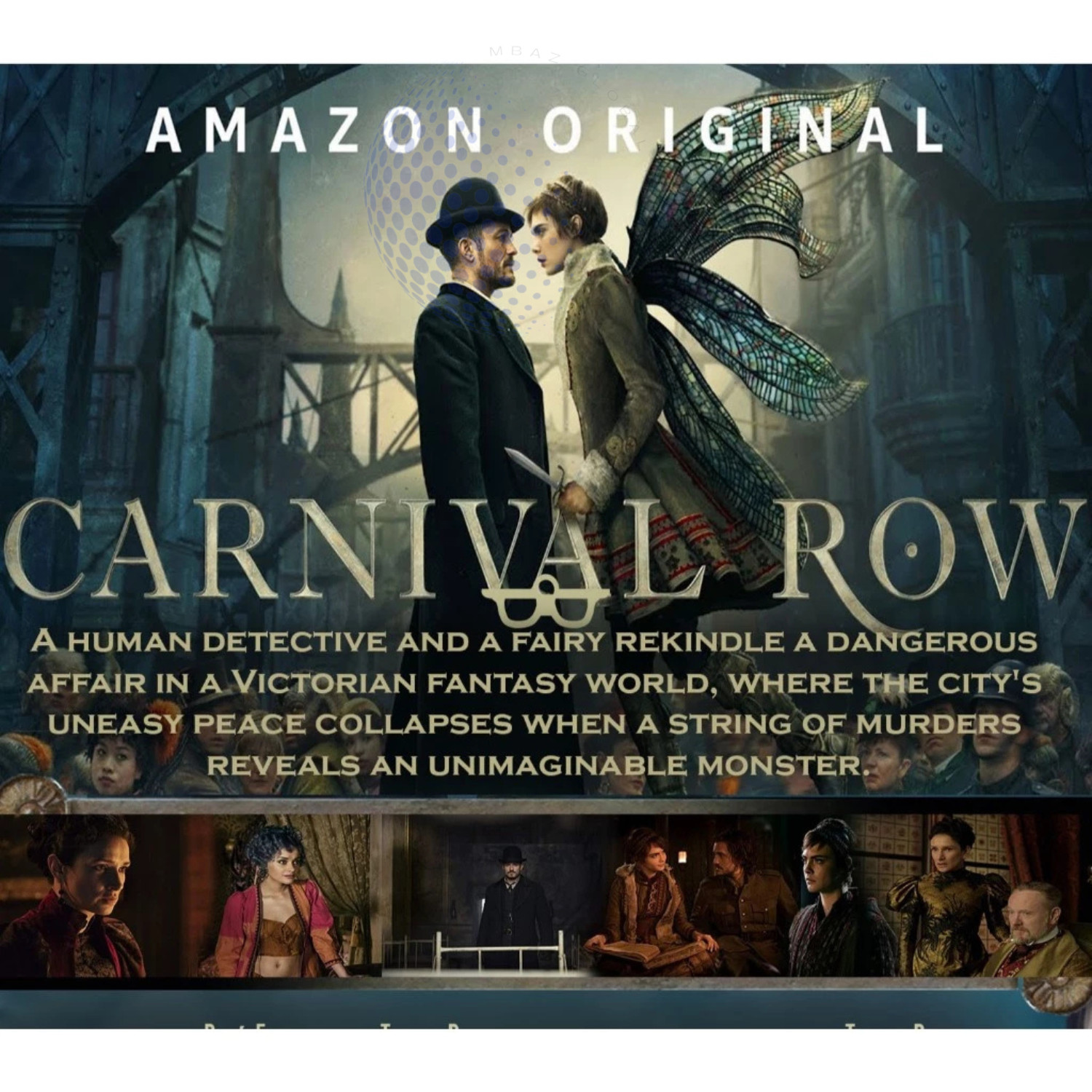 Carnival Row Complete Seasons 1-2 Custom DVD/BluRay Orlando Bloom Fantasy Series