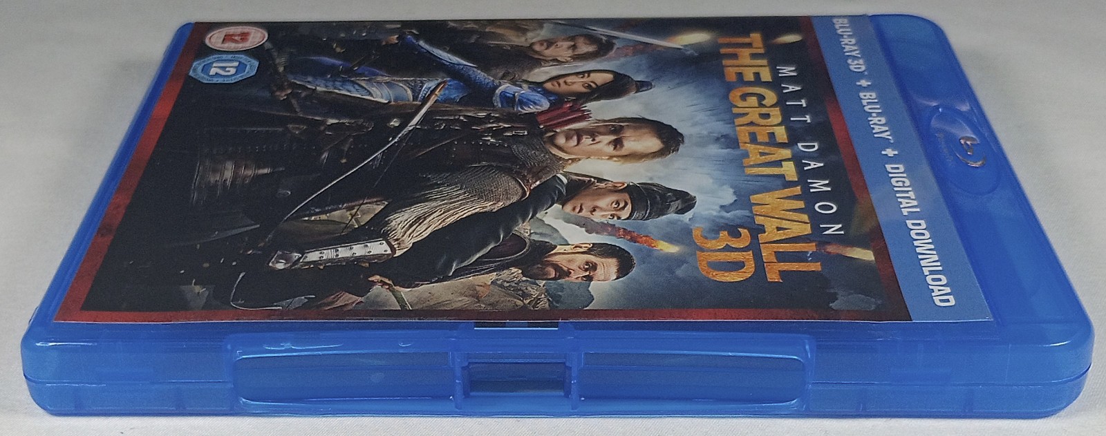 THE GREAT WALL Used (Damaged Case) 3D + 2D Blu-ray Region-Free 2016 Matt Damon