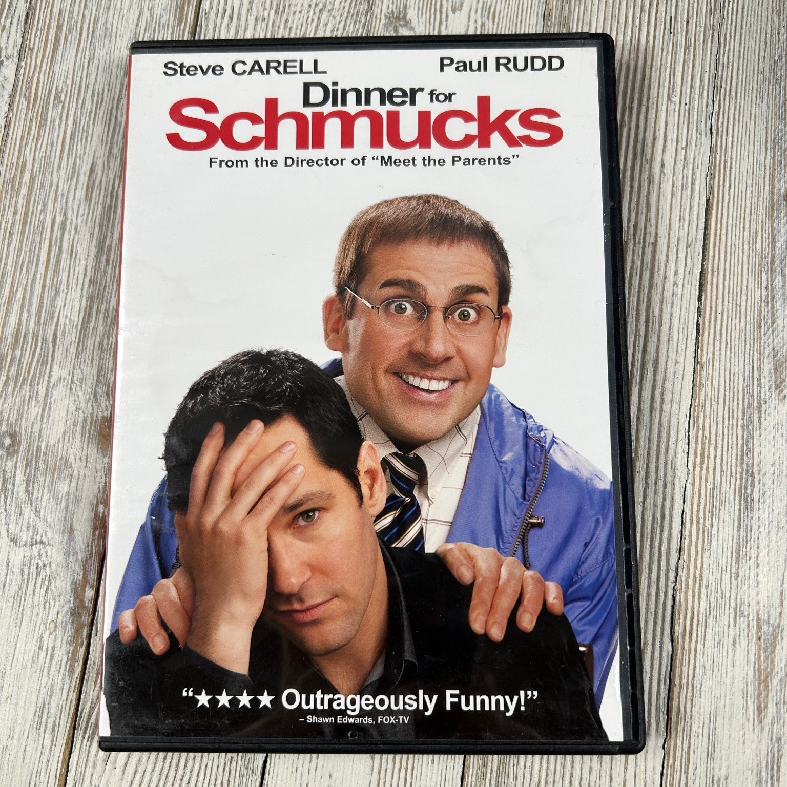 Dinner for Schmucks DVD 2010 Steve Carell Paul Rudd Jay Roach Widescreen