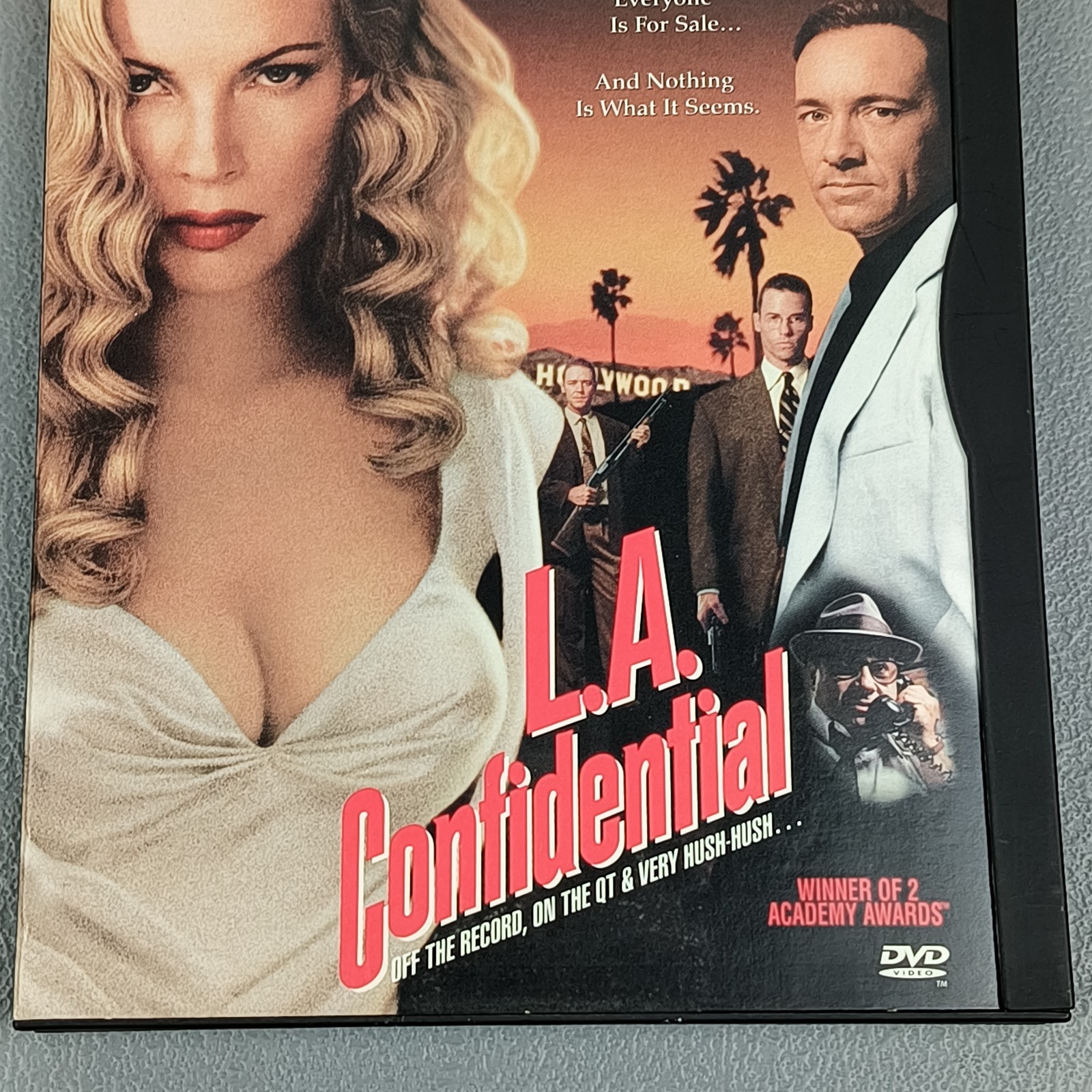 LA Confidential Movie Basinger Devito Spacey Crowe Academy Awards 085391491323