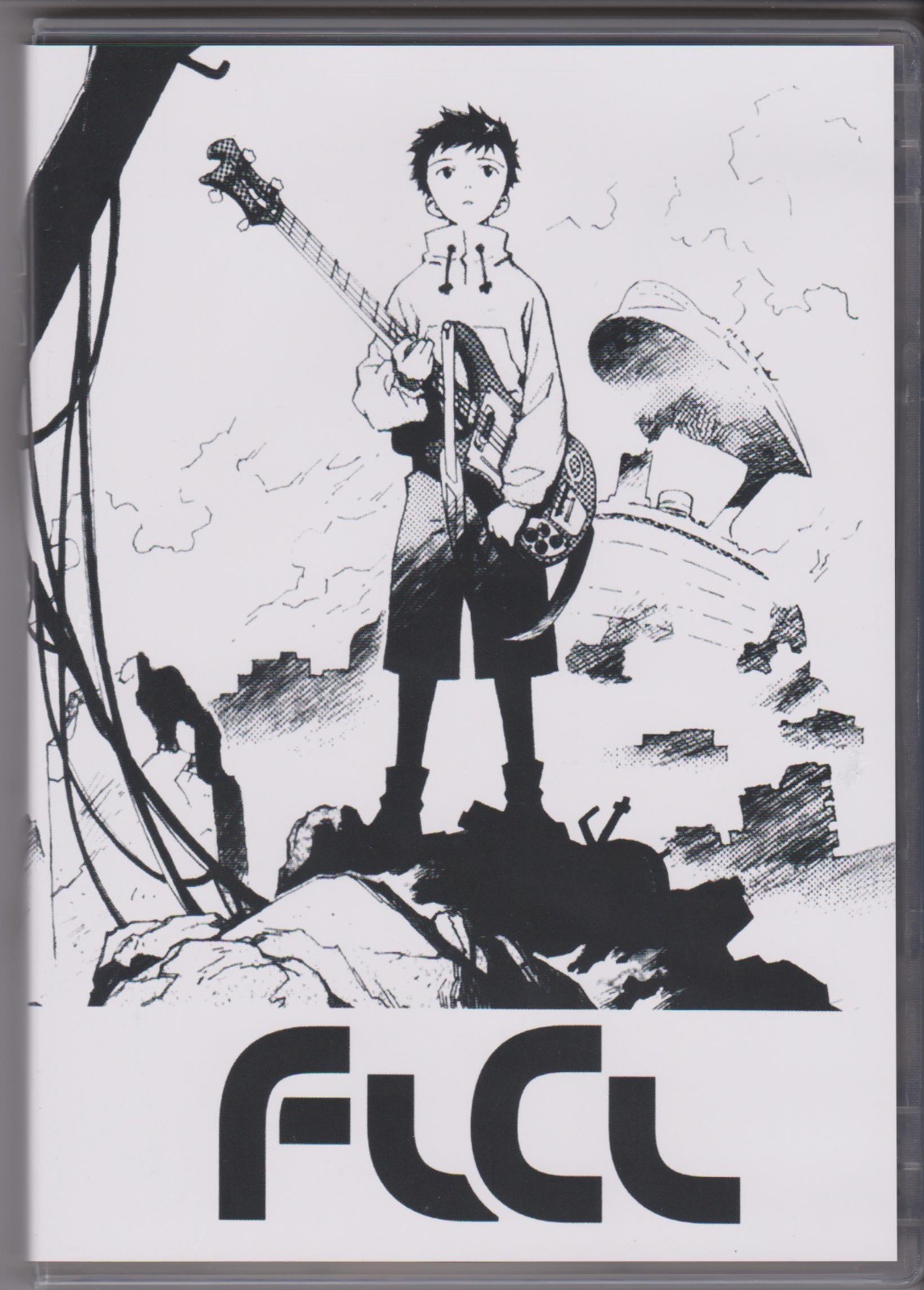 FLCL COMPLETE 1-6 [DVD] UNCUT 2003 Original Series Anime Furi Kuri Fooley Cooley