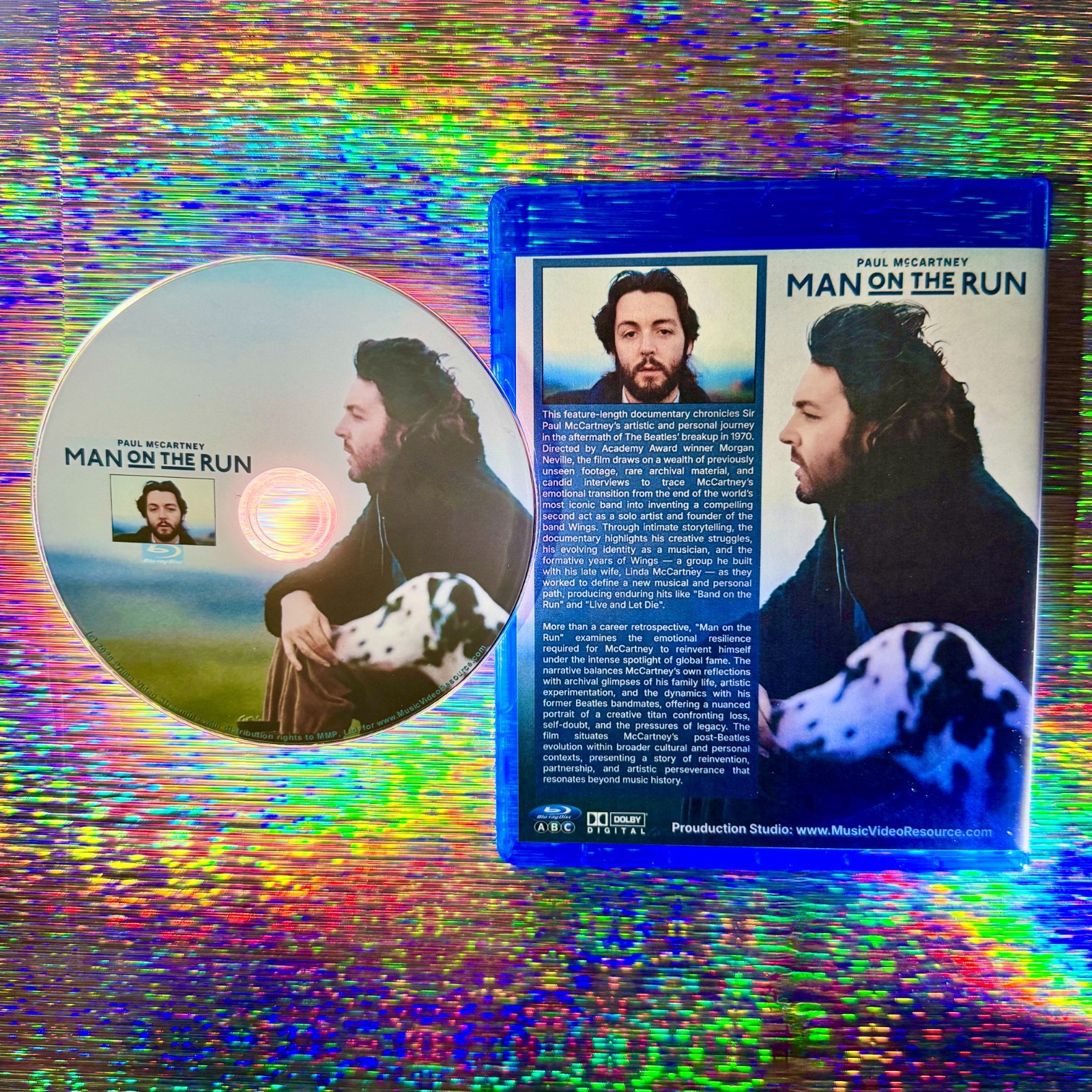 PAUL MCCARTNEY MAN ON THE RUN BLU-RAY NEW SEALED 2026 Documentary WINGS Beatles