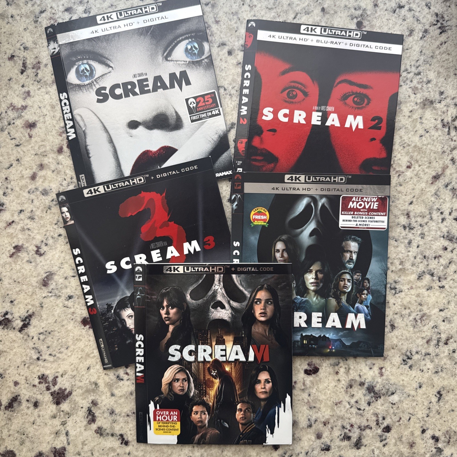 Blu-ray & 4K Slipcovers only – Star Wars, Disney, Marvel + more RARE! NEW STOCK!