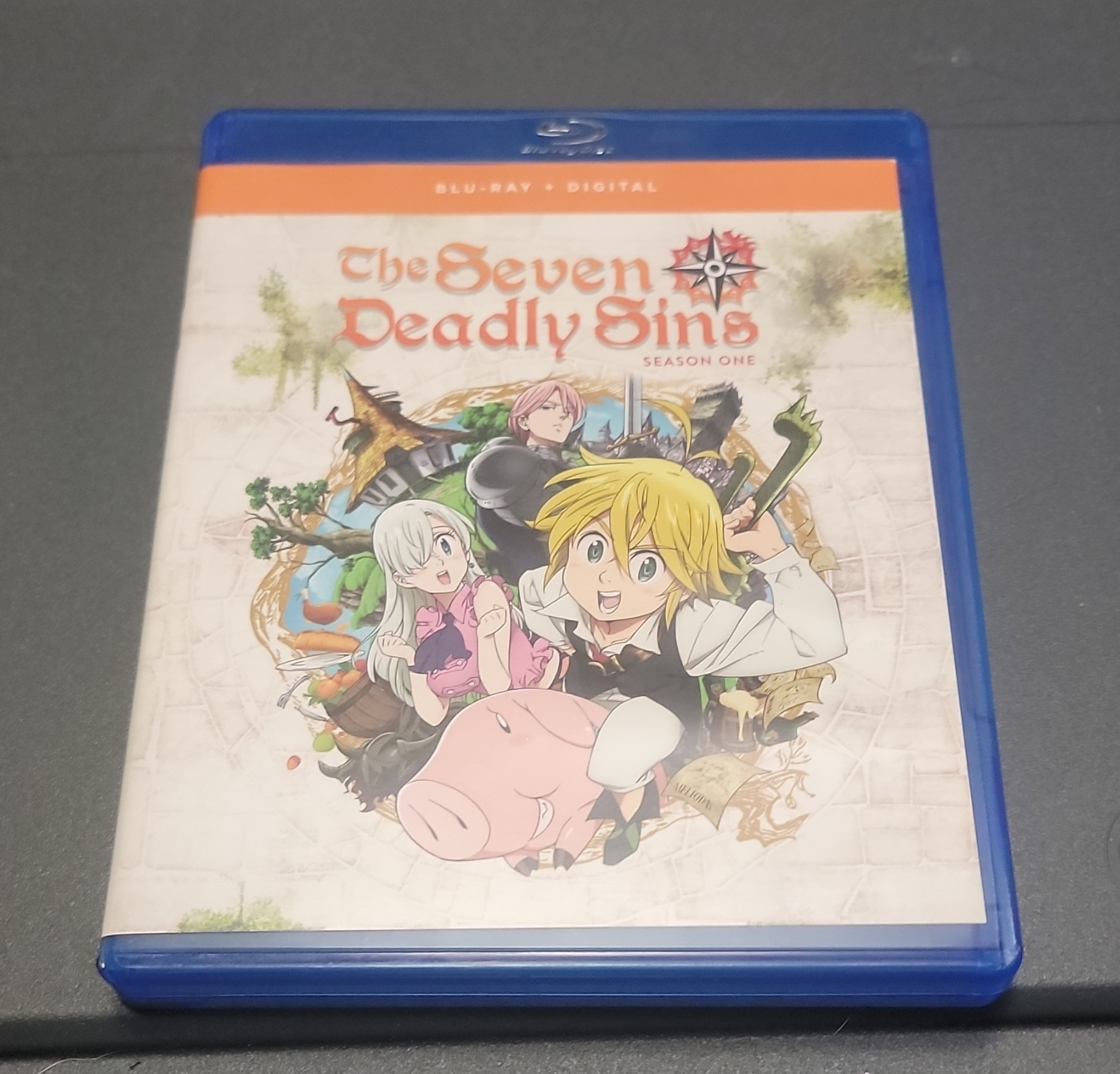 Funimation The Seven Deadly Sins Season 1 Blu-ray + Digital Copy Anime NR