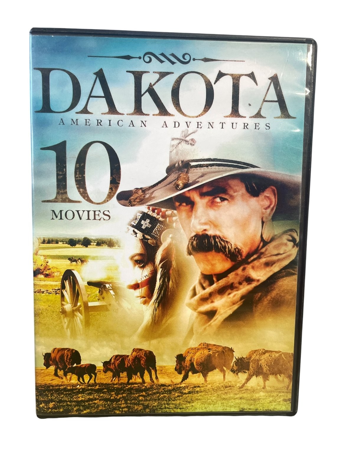 Dakota American Adventures DVD 2018 10 Movies Western Collection Sam Elliott