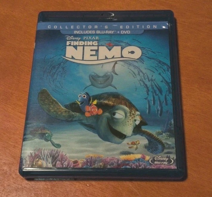 Finding Nemo Blu-ray Disney Pixar Albert Brooks Andrew Stanton Ellen Degeneres