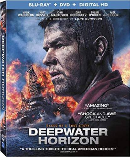 Deepwater Horizon [Blu-ray + DVD + Digital HD] – Blu-ray By Kurt Russell – GOOD