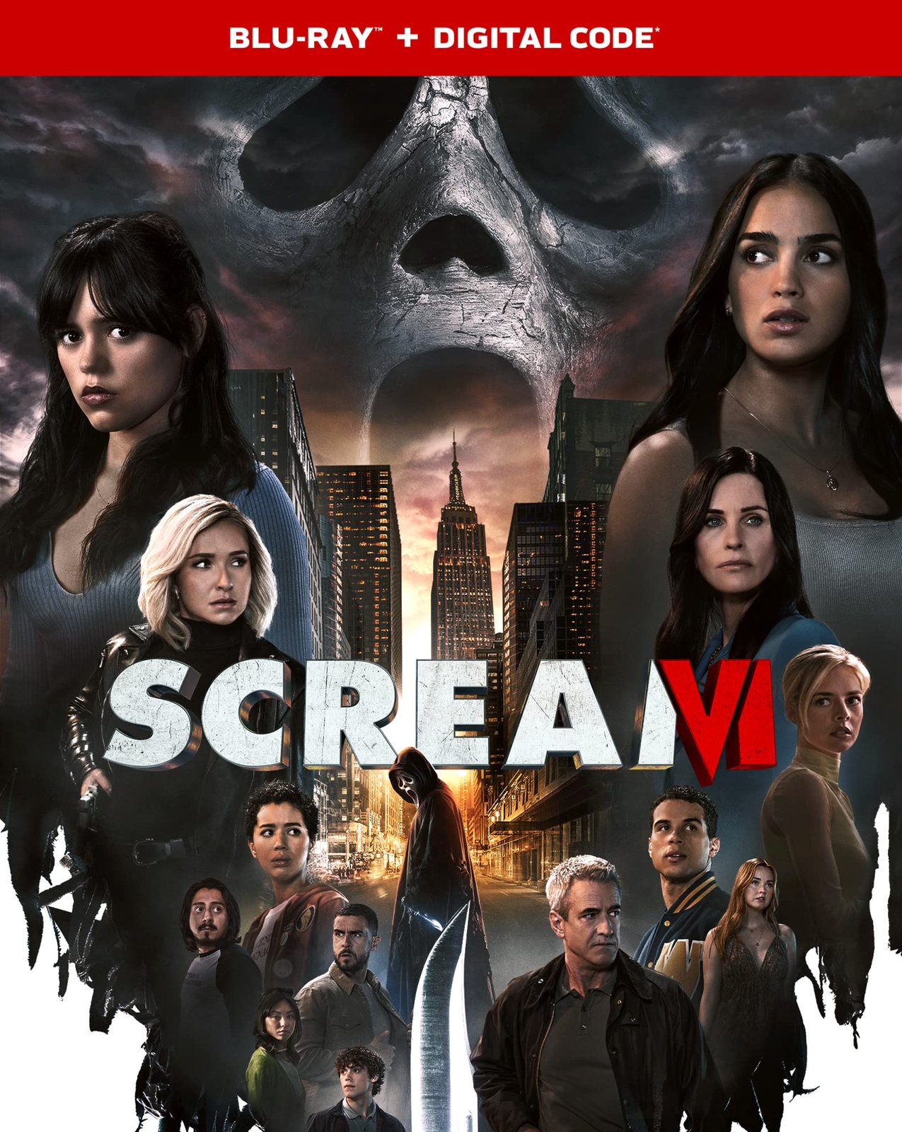 Scream VI DVD Ghostface Killings New York City Survival Thriller Movie