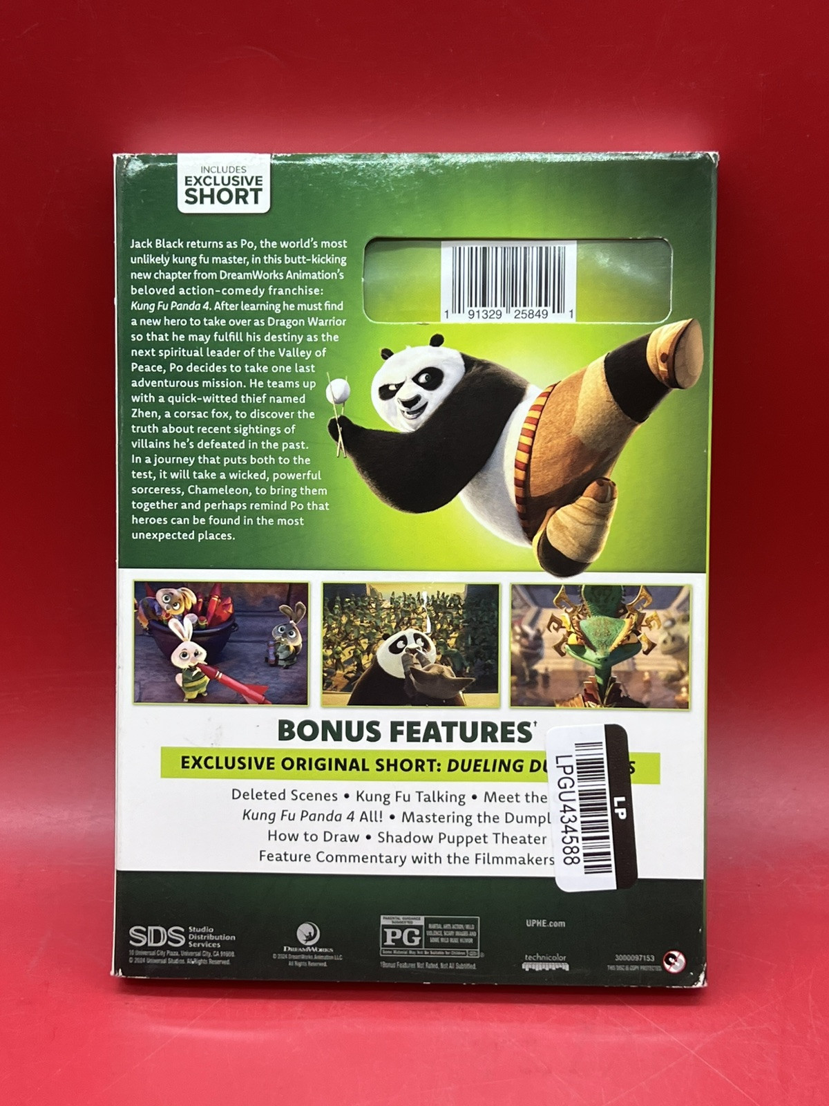 Kung Fu Panda 4 (DVD, 2024)