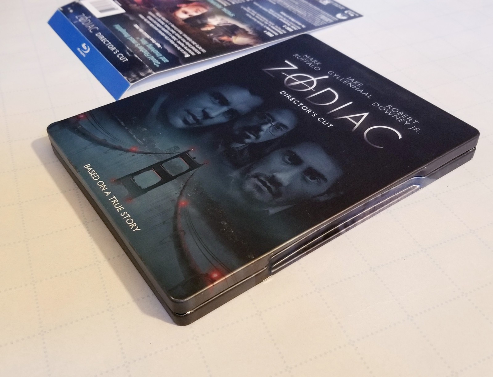 Zodiac Steelbook Director’s Cut (Blu-ray) MINT DISCS 2007 Fincher