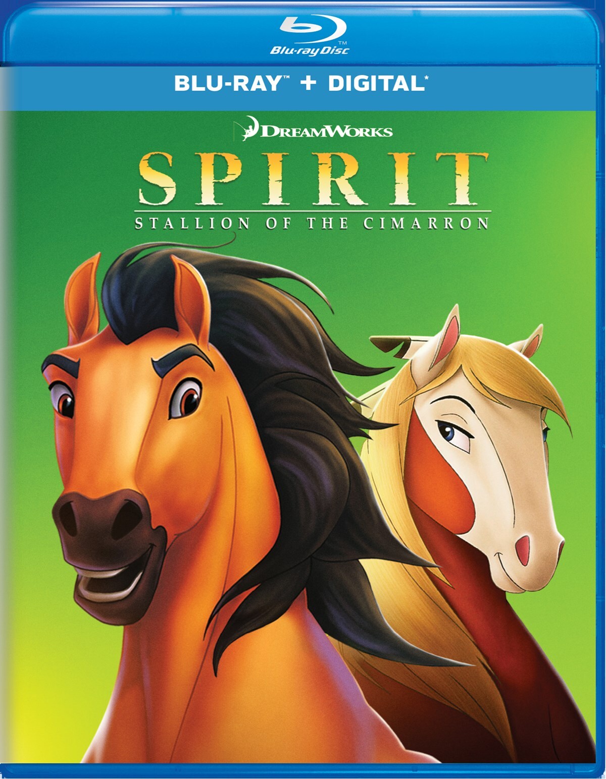 Spirit – Stallion of the Cimarron Blu-ray Matt Damon NEW
