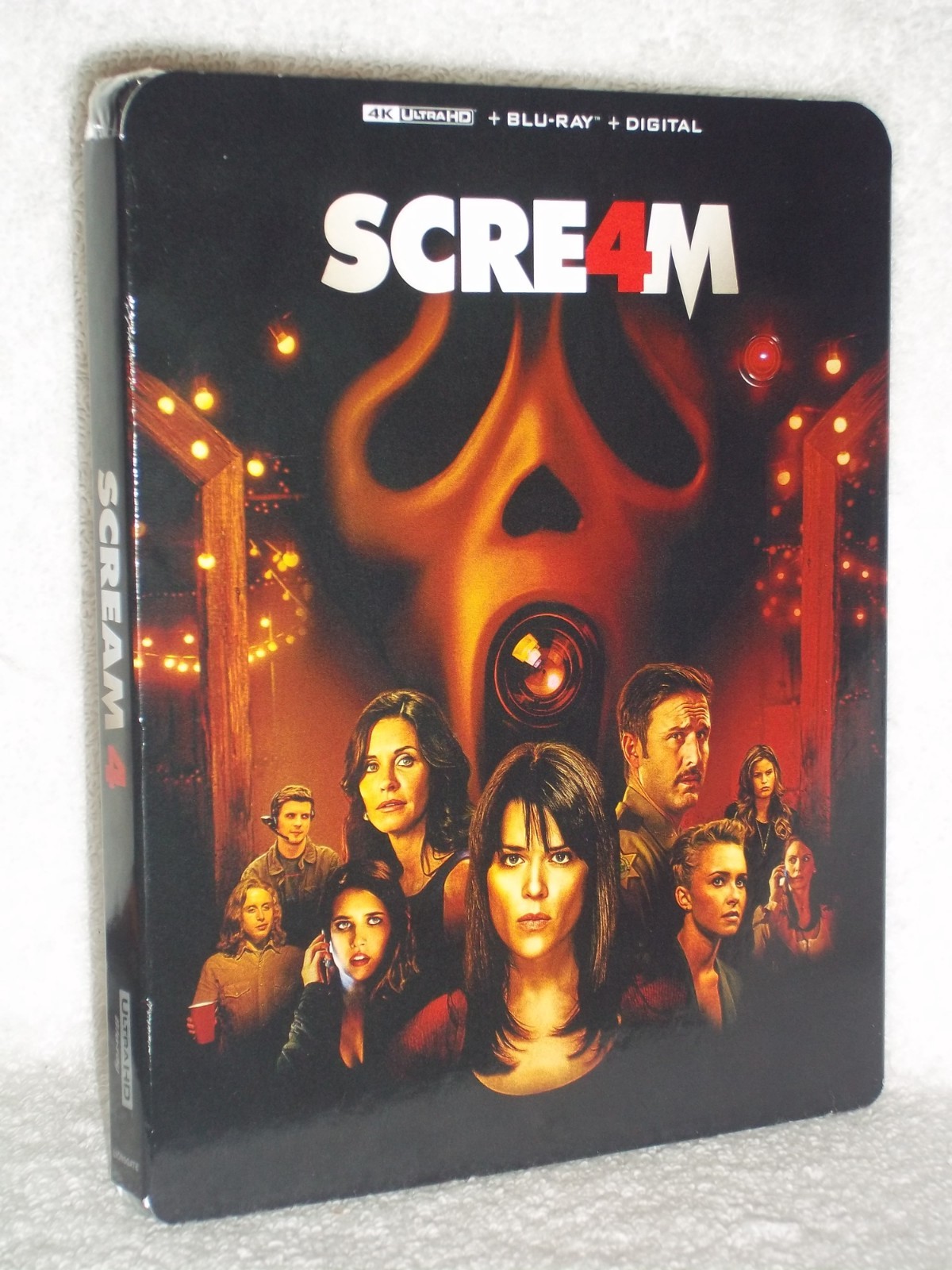 Scream 4 (4K/Blu-ray, 2026) NEW Emma Roberts Neve Campbell horror slasher sequel