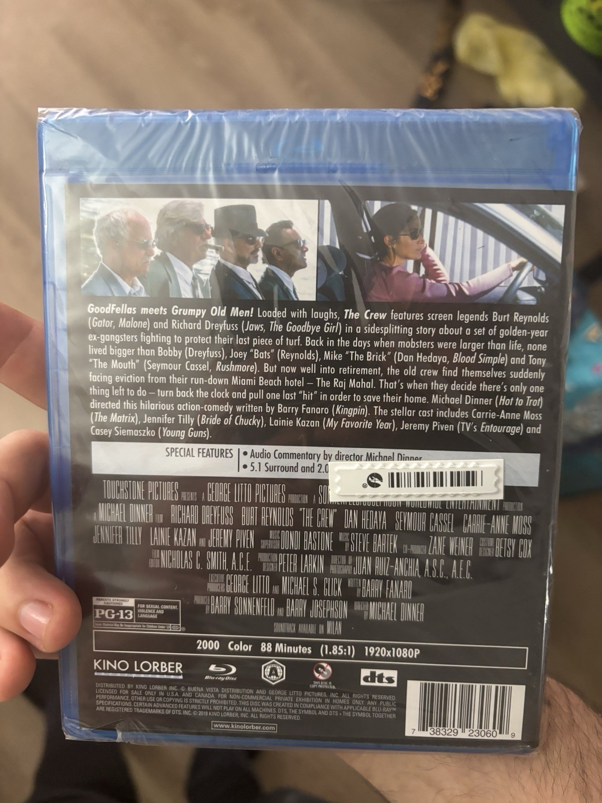 BRAND NEW SEALED The Crew Blu Ray Kino Lorber Richard Dreyfuss Burt Reynolds