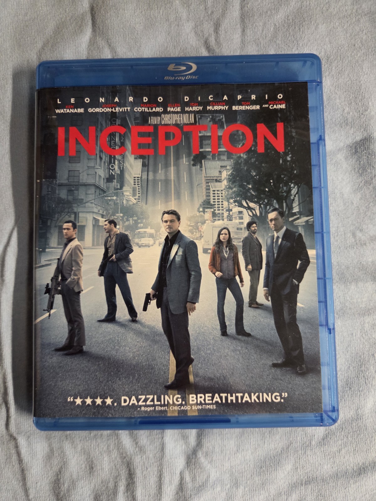 Inception (Blu-ray Disc, 2010) Tested Working