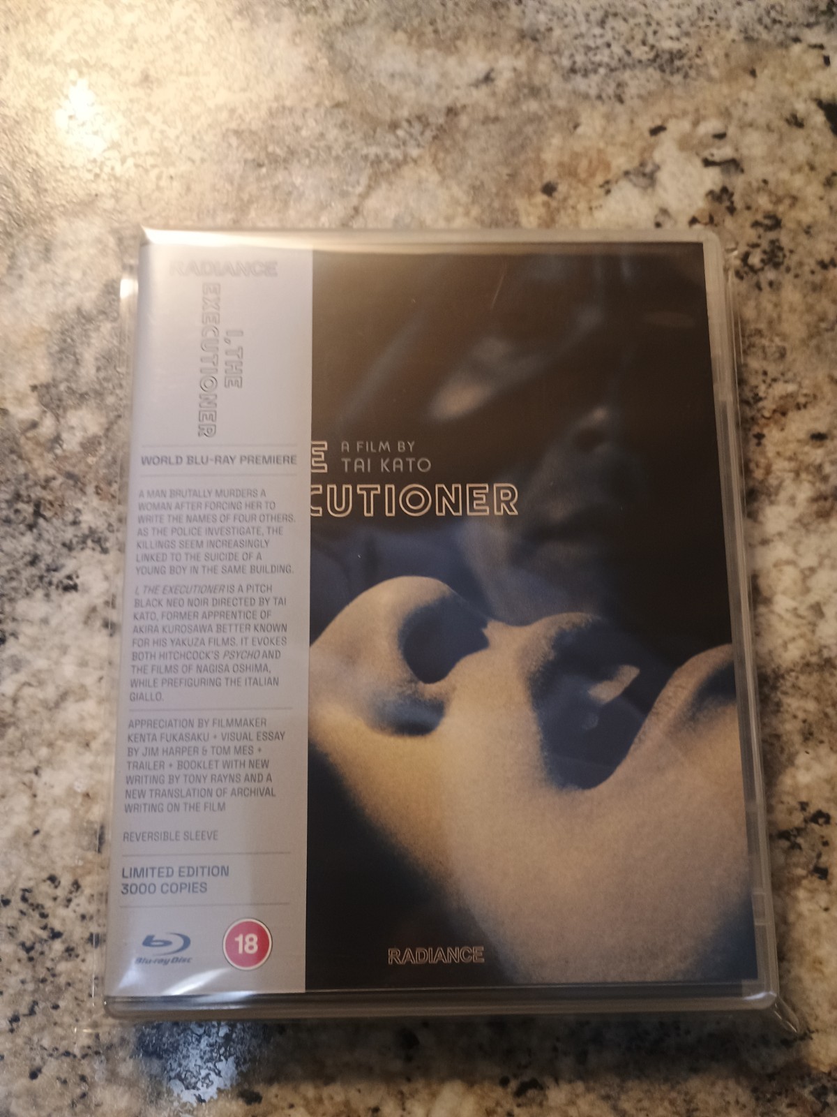 I, The Executioner (Blu-ray – Radiance Films – Limited Ed. – UK Import Region B)