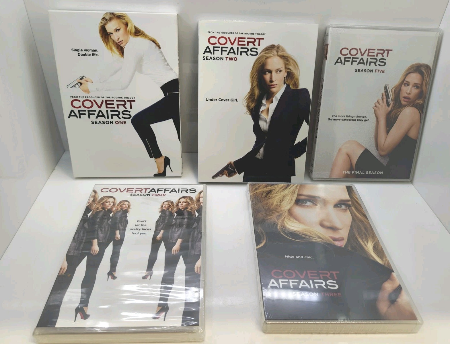COVERT AFFAIRS The Complete Series – Seasons 1-5 US Region 1 DVD NEW READ