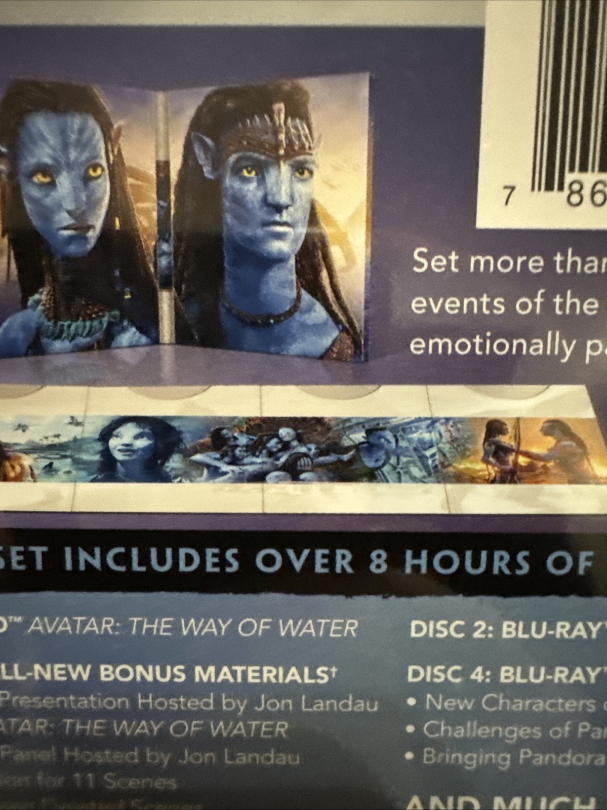 Avatar: the Way of Water 4k Ultra HD + Blu-Ray + Digital 4 Disc Collector’s Ed.